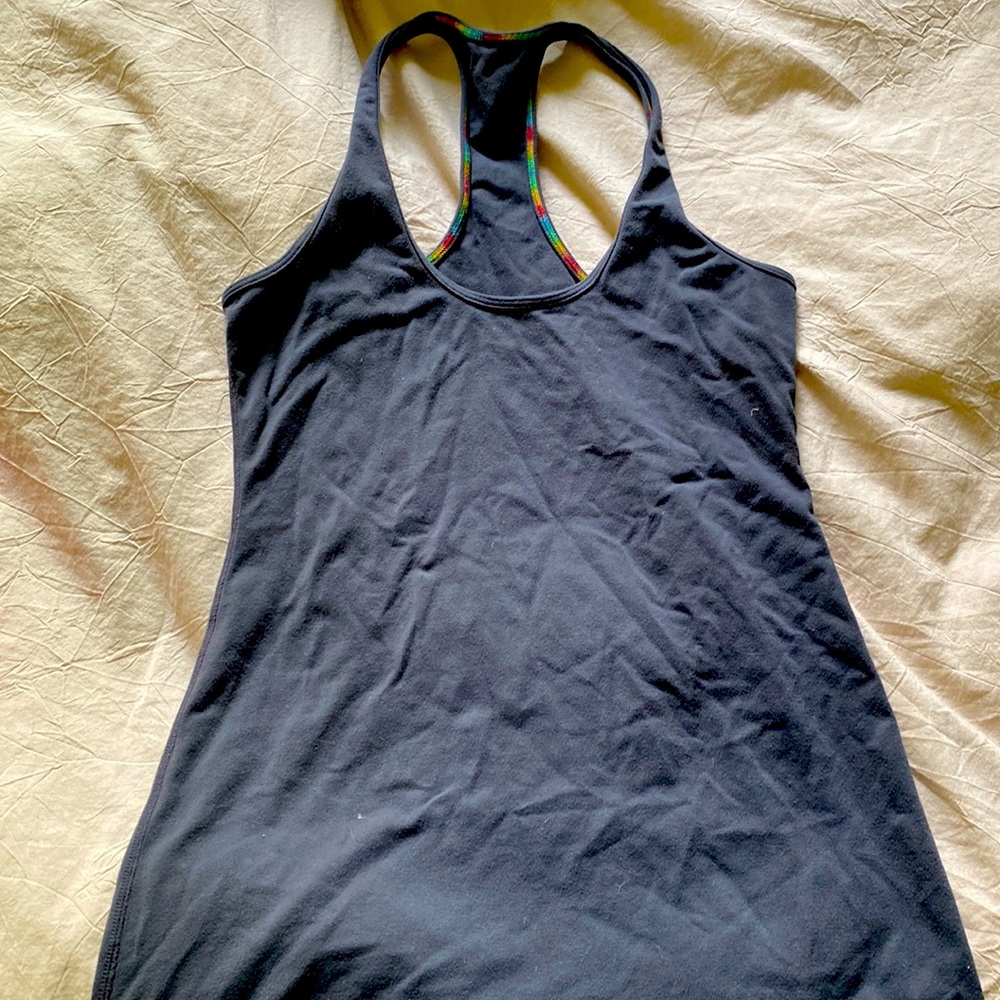 Like new grey lululemon tank top